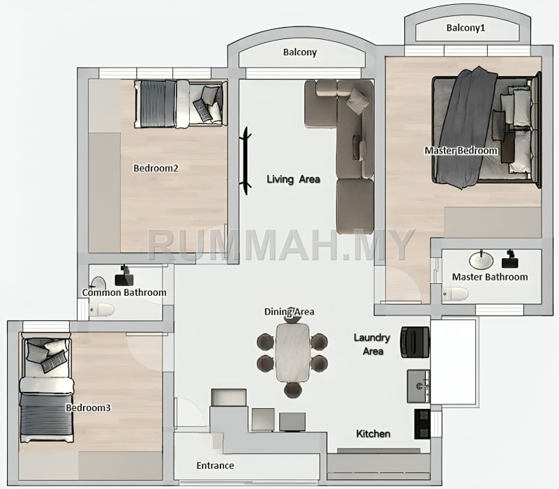 condo in Bayan Lepas, Penang — photo 5