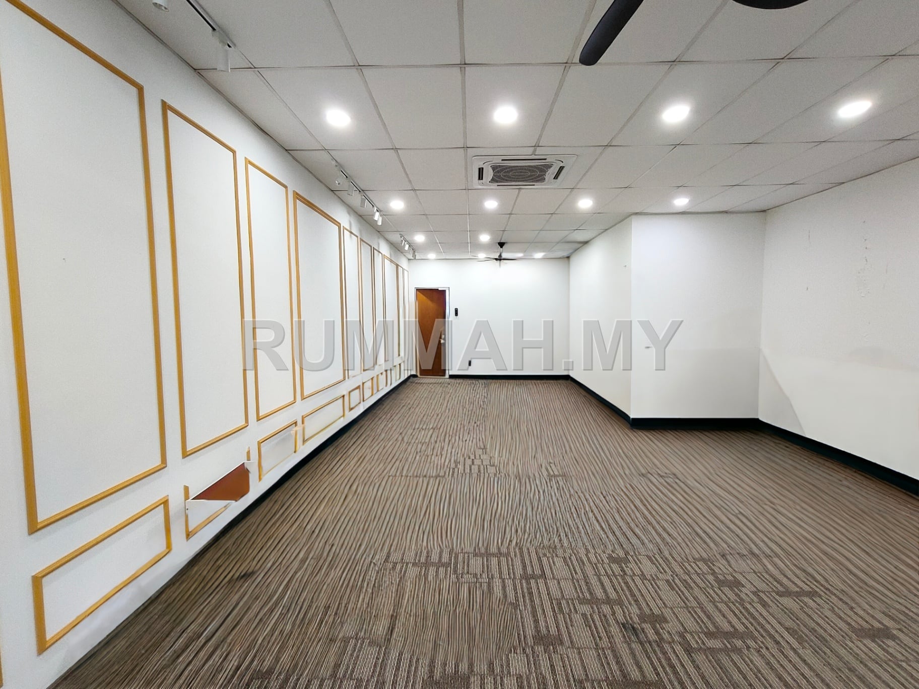 Renovated office space facing front main road