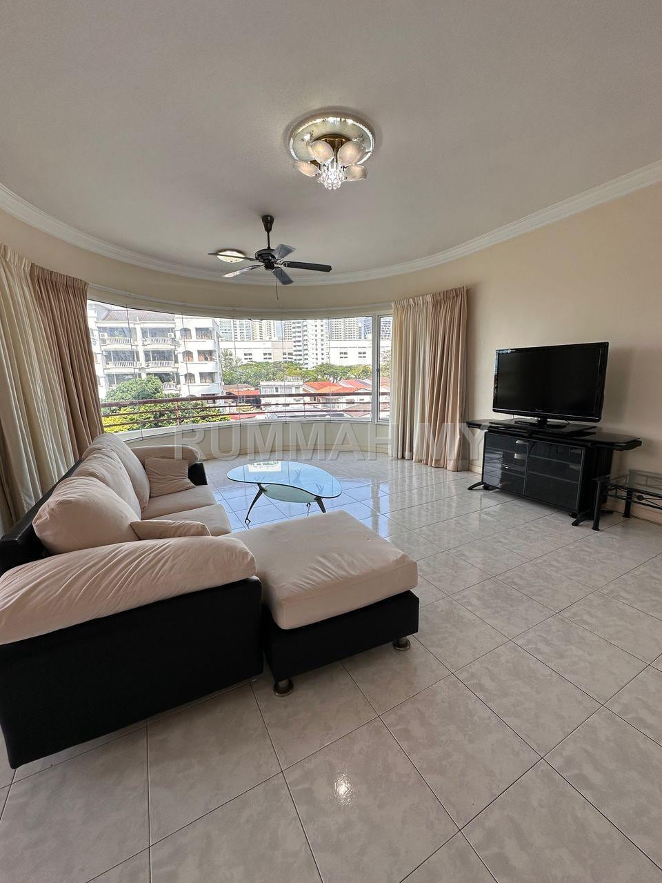 Mutiara Villa Gurney Freehold 1,600sqft Fully Furnished 3 Bedroom For Sale RM996K | Rental RM2,600 槟城 Gurney Mutiara Villa 永久地契1600平方尺全配三房公寓出售 RM99.6万｜出租 RM2,600/月