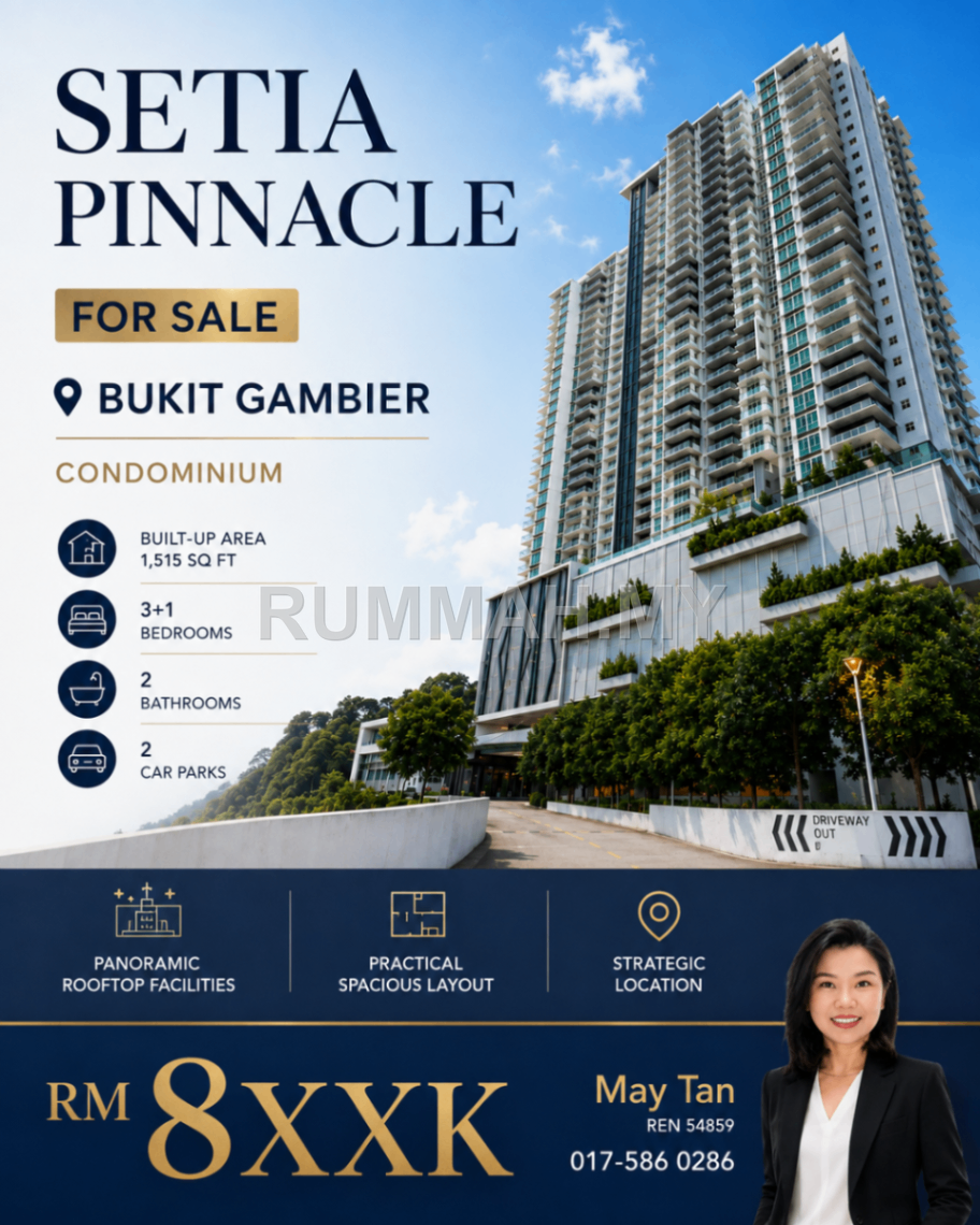 Condo for Sale @ Setia Pinnacle, Sungai Ara | Freehold