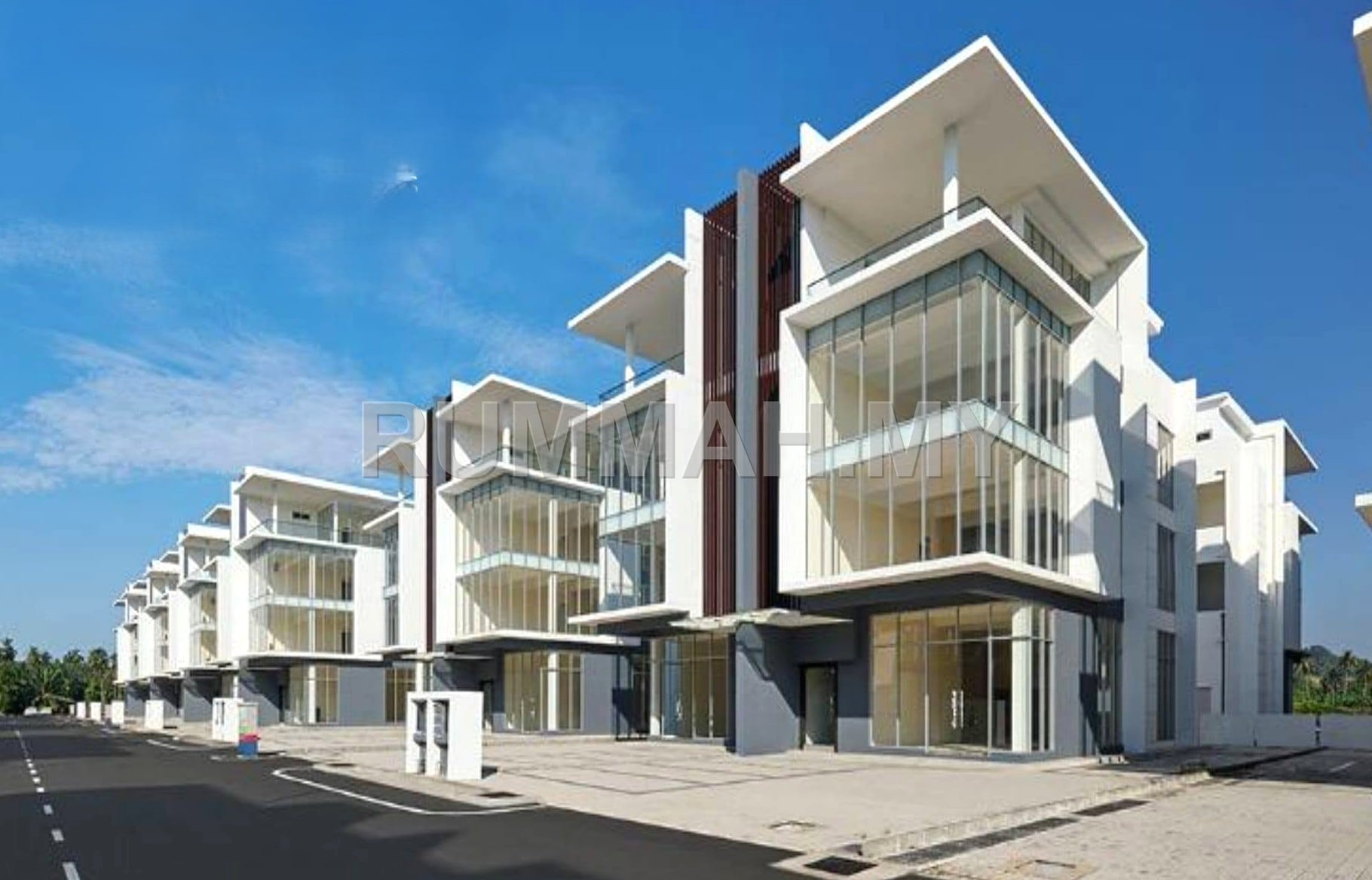 4 Storey Commercial Semi-D With Lift  At Vortek Business Park,Batu Kawan, Near Penang Bridge,Highway and Industry