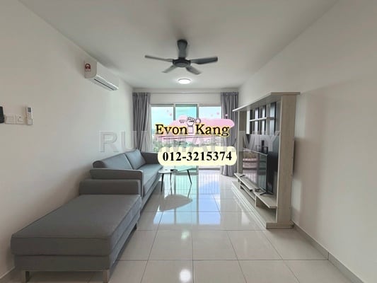 3-bedroom condo in Sungai Ara, Penang for sale - Fairview Residence @ Bayan Lepas Sungai Ara 970SF Fully Furnished