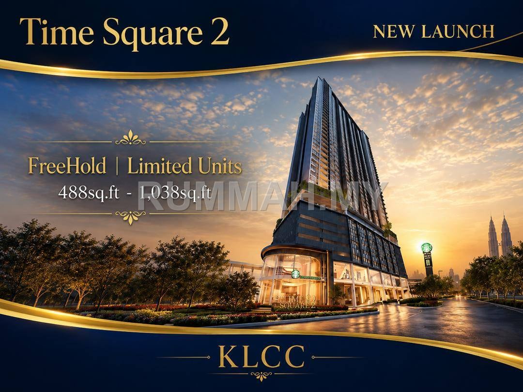 Condo for Sale @ Time Square 2, Kuala Lumpur | Bukit Bintang