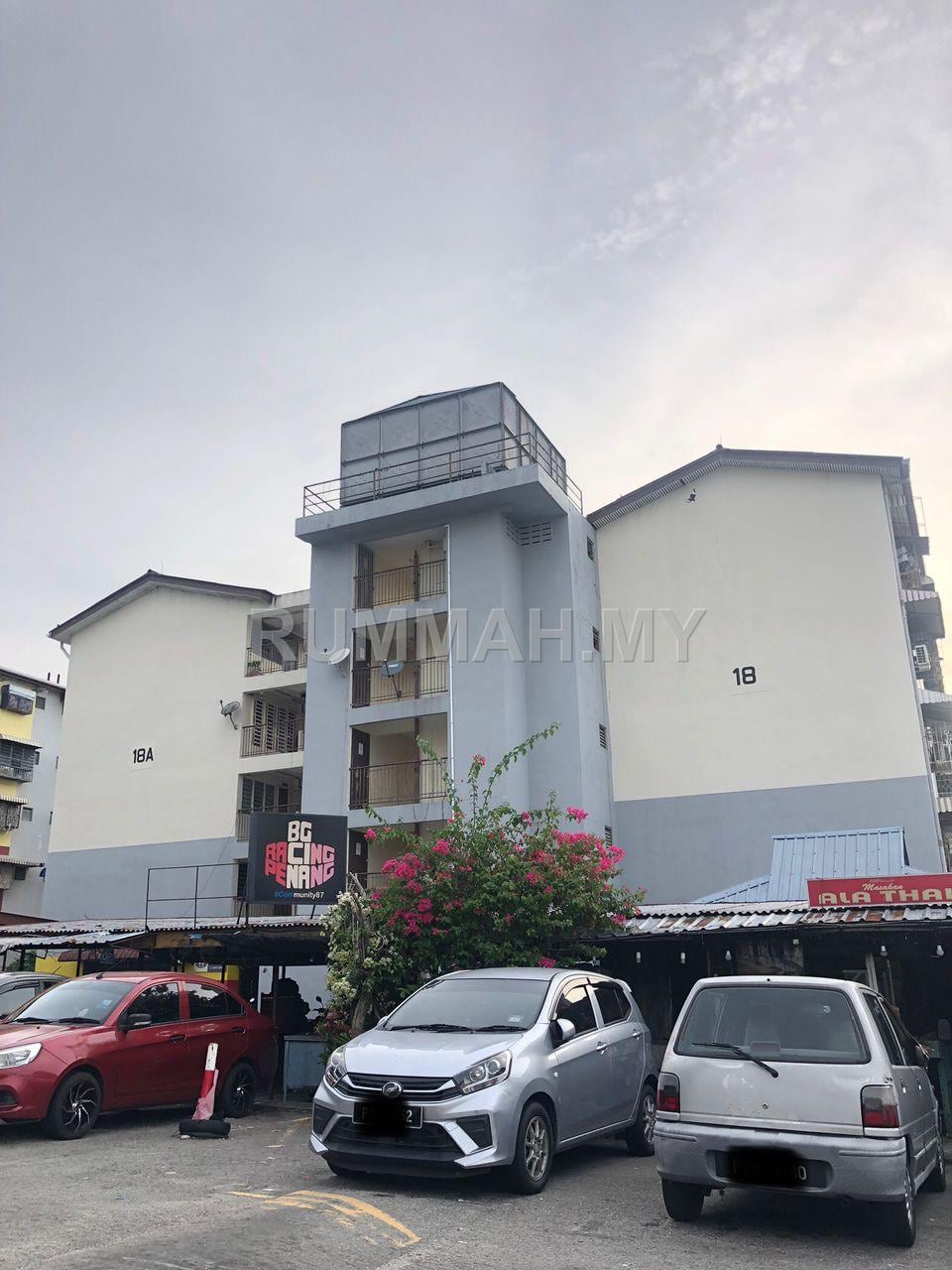Flat for Rent @ Bukit Gedung, Bayan Lepas | Walk-up