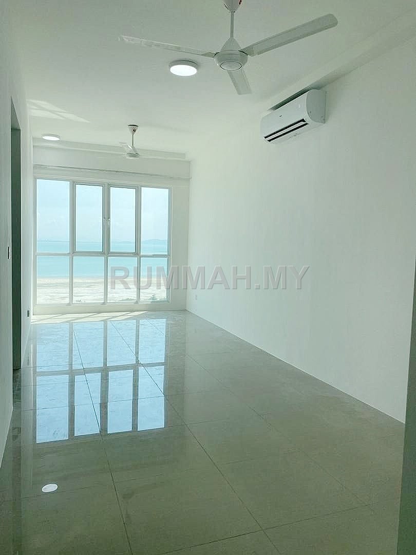 3-bedroom condo in Gelugor, Penang for rent - [Allow Sublet] The Zen @ Gelugor | Sea View