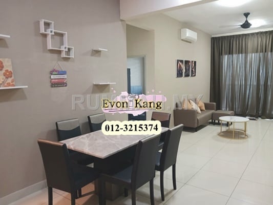 ForestVille @ Bayan Lepas 1000SF Fully Furnished Renovate Airport View
