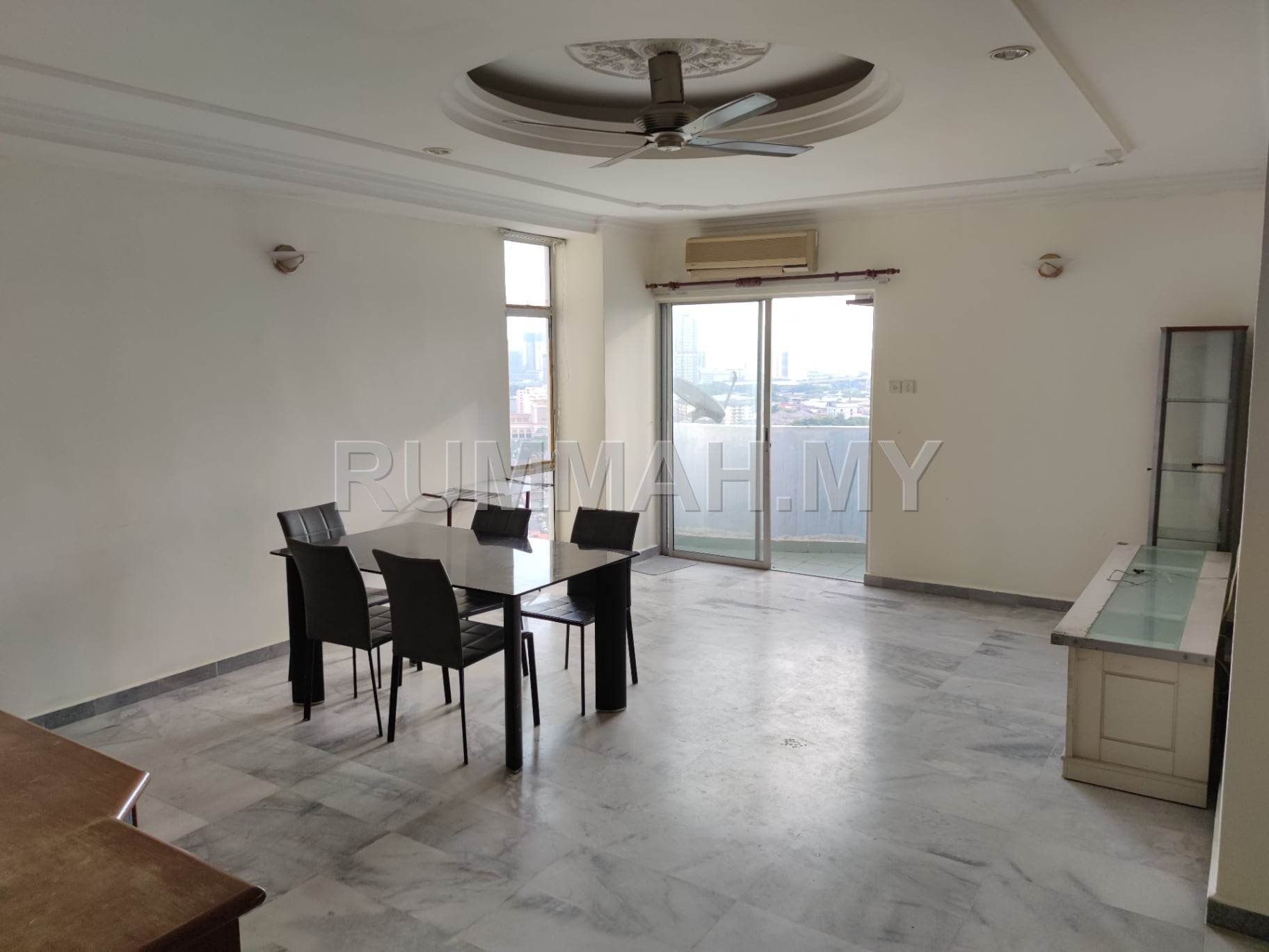 3-bedroom condo in Bandar Sunway, Selangor for rent - Ridzuan Condo Rent, Partly Furnished 3 Rooms, Bandar Sunway PJS10