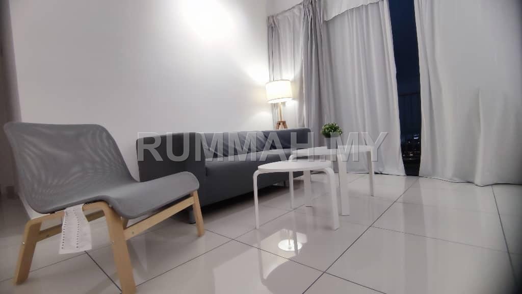 1-bedroom condo in Batu Kawan, Penang for rent - [Master/1B1B1CP] Vertu Resort