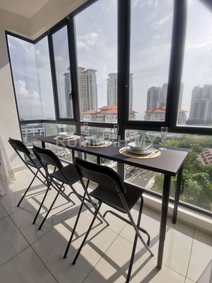 2-bedroom condo in Tanjung Tokong, Pulau Pinang for sale - Condo for Sale @ Jazz Residence, Tanjung Tokong | Sea View
