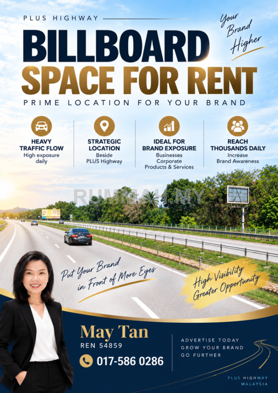 land in Seberang Jaya, Penang for rent - Billboard Space for Rent @ Seberang Jaya | Freehold