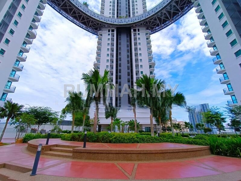 1-bedroom condo in Bandar Ulu Kelang, Selangor for rent - Fully Furnished High-Floor 1-Bedroom with 2 Covered Car Parks at Datum Jelatek