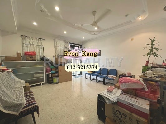 2 Storey Terrace House @ Bayan Lepas 1800SF 3 Bedrooms Extended