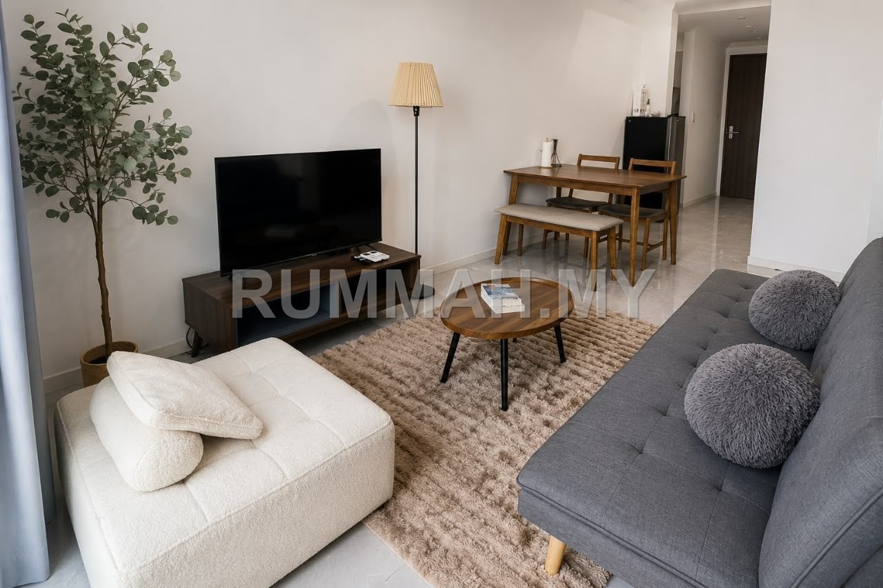 2-bedroom condo in Kota Kinabalu, Sabah for sale - Bay Suite Residence, Likas (Level 6)