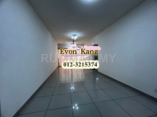 3-bedroom condo in Sungai Ara, Penang for sale - Gardens Ville @ Sungai Ara Bayan Lepas 1115SF Renovated Unfurnished