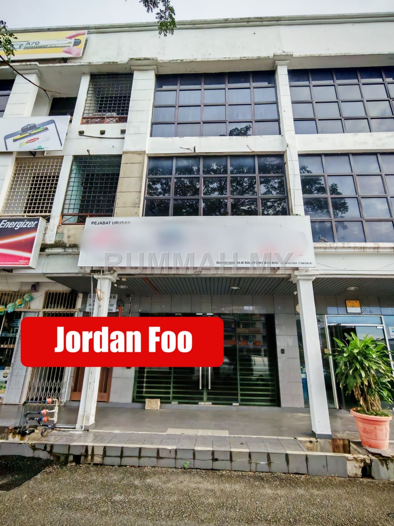 3 Storey Shop Office for Sale @ Jalan Chain Ferry, Butterworth | Freehold