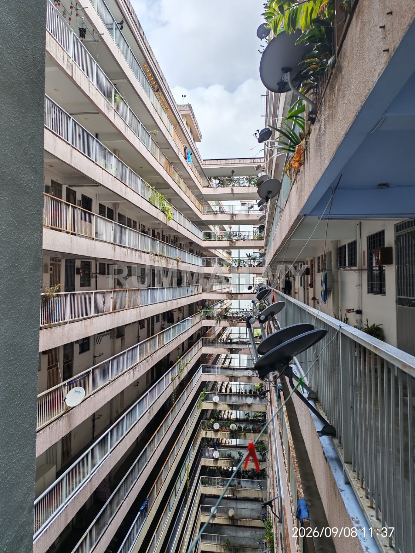 Taman bendera flat