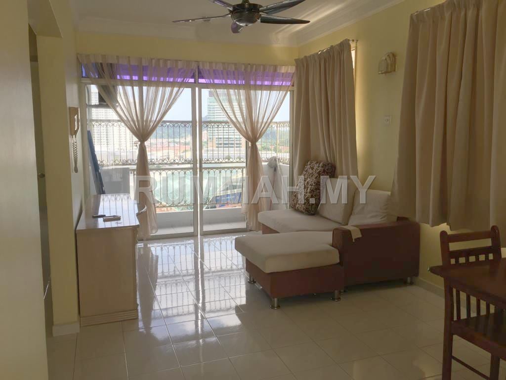 3-bedroom condo in Relau, Penang for rent - Relau Indah Condo @SPICE Arena  @Golden Triangle