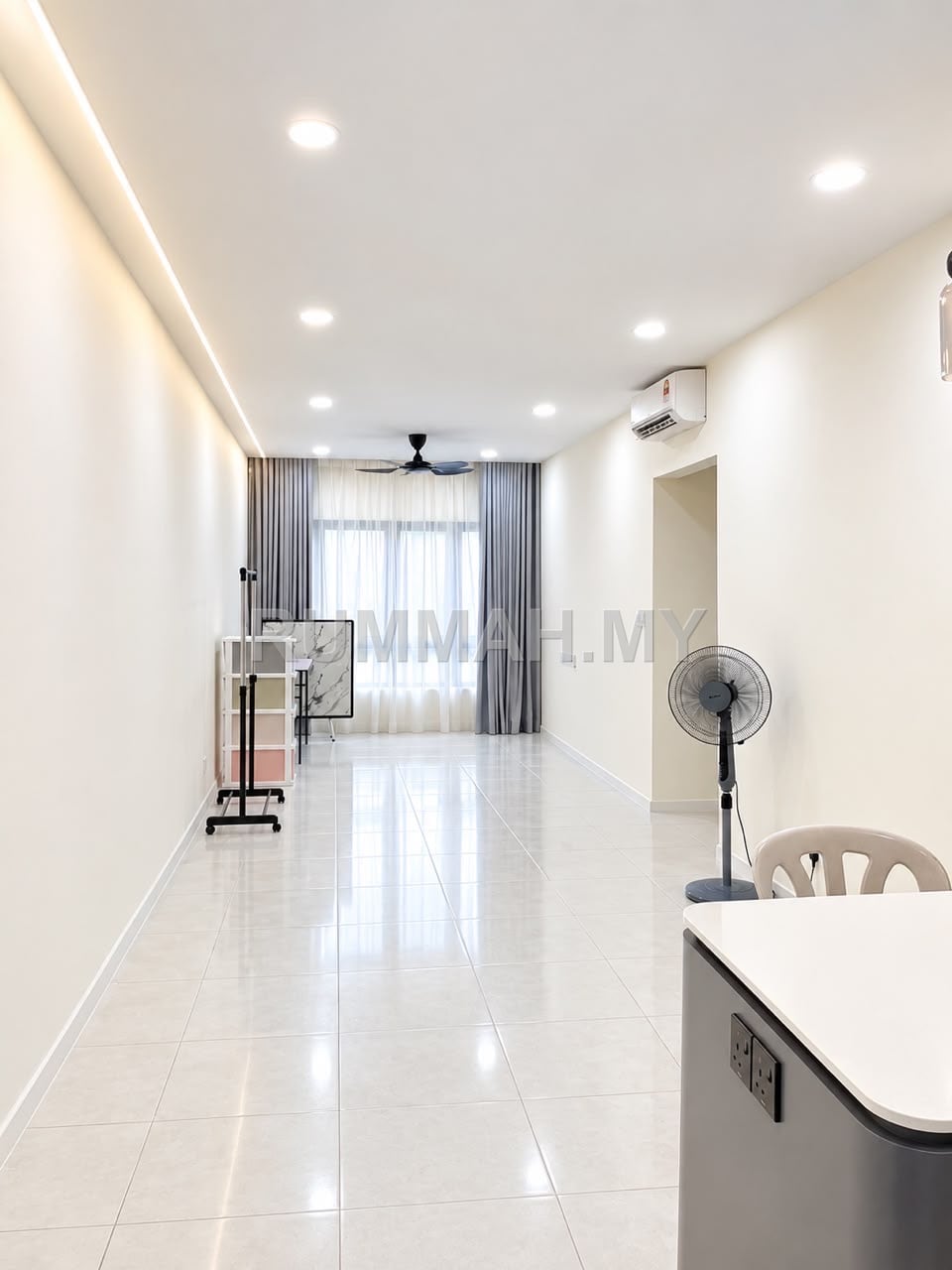 3-bedroom condo in Tanjung Bungah, Penang for rent - Granito @ Permai , Partially Furnished,2Cp