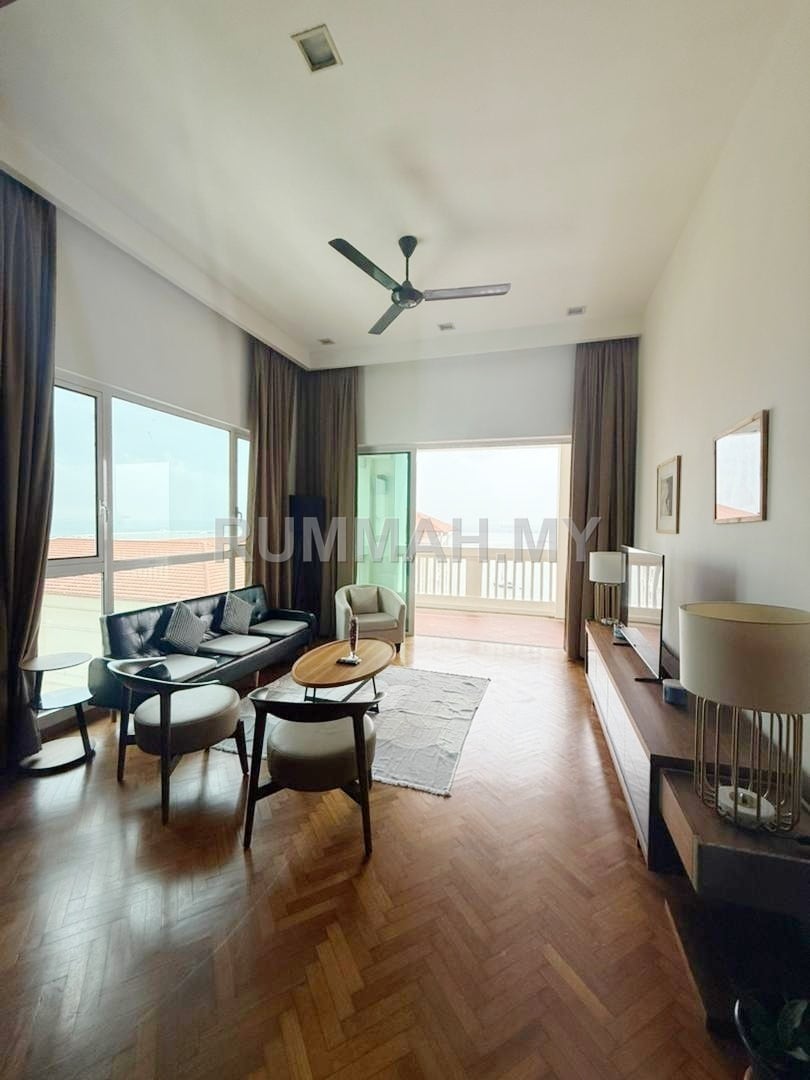 1-bedroom condo in Tanjung Tokong, Penang for rent - Straits Quay Suites, Tanjung Tokong | Fully Furnished
