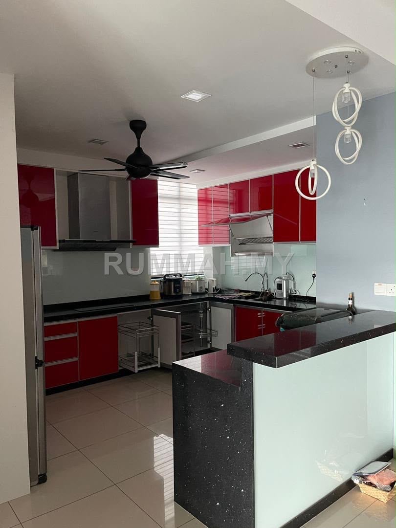 3-bedroom condo in Bayan Lepas, Penang for sale - Tree Sparina at  Bayan Lepas, 1,130sft, Fully Furnished, 2Cp
