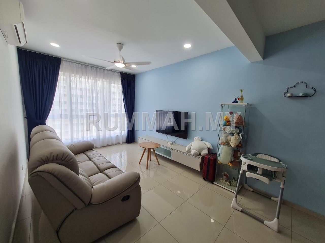 3-bedroom condo in Tanjung Tokong, Penang for rent -  I-Santorini, Tanjung Tokong | Fully Furnished