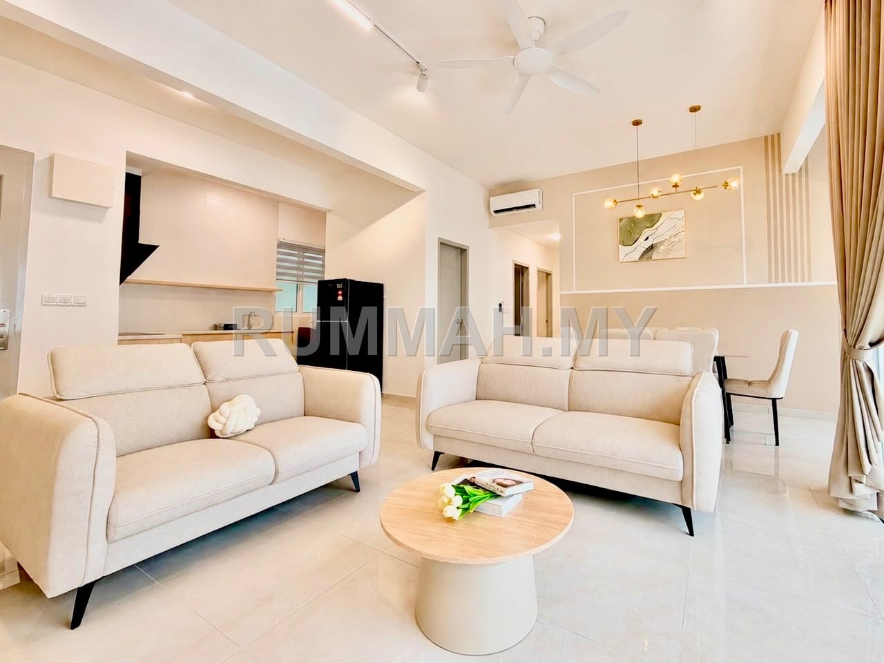 3-bedroom condo in Bayan Lepas, Penang for rent - Lucerne Residence Bayan Lepas Fully Furnished 3 Bedrooms For Rent