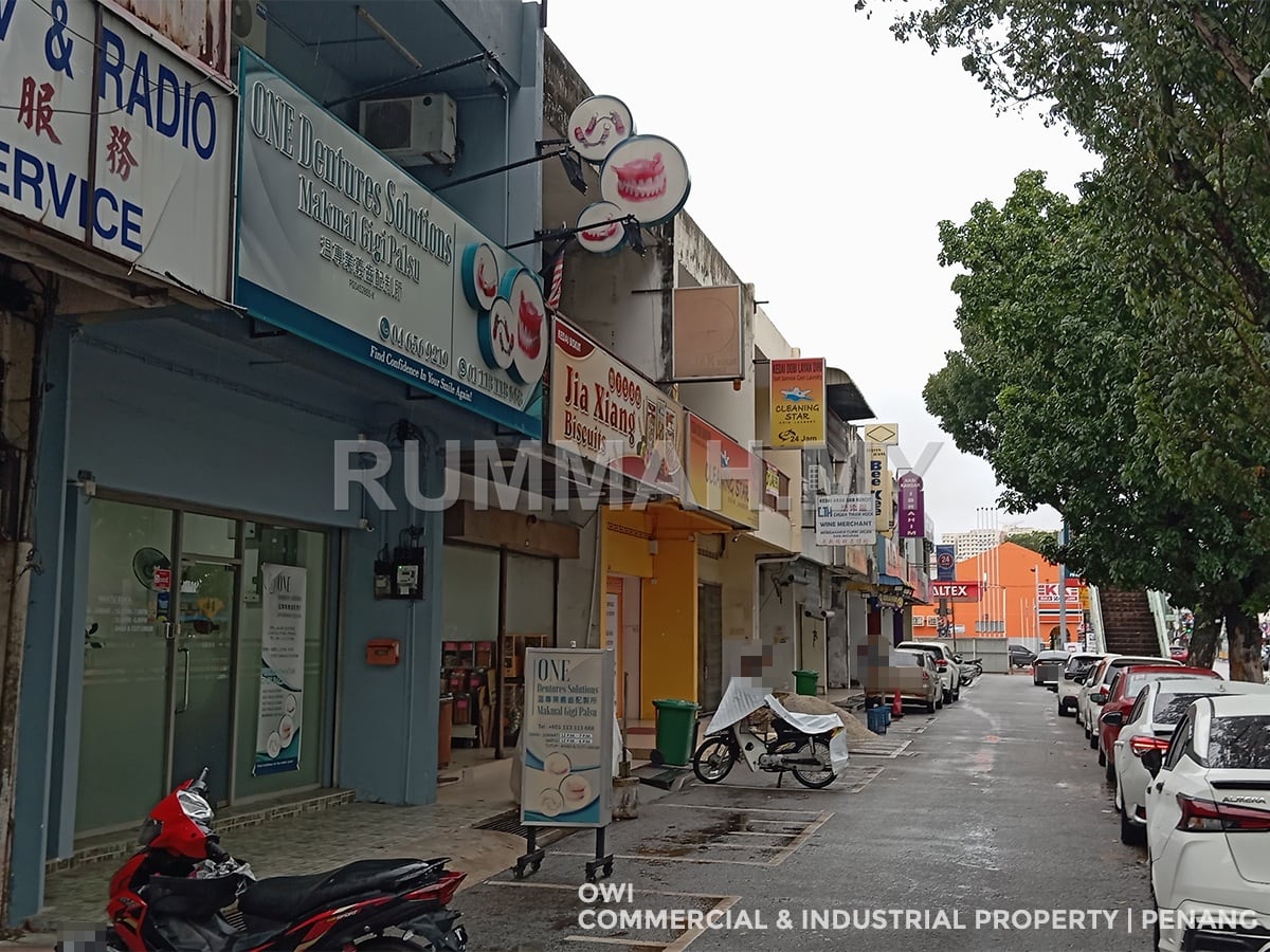 commercial in Jelutong, Penang for rent - Ground Floor Shoplot for Rent at Jalan Jelutong | Main Road Frontage