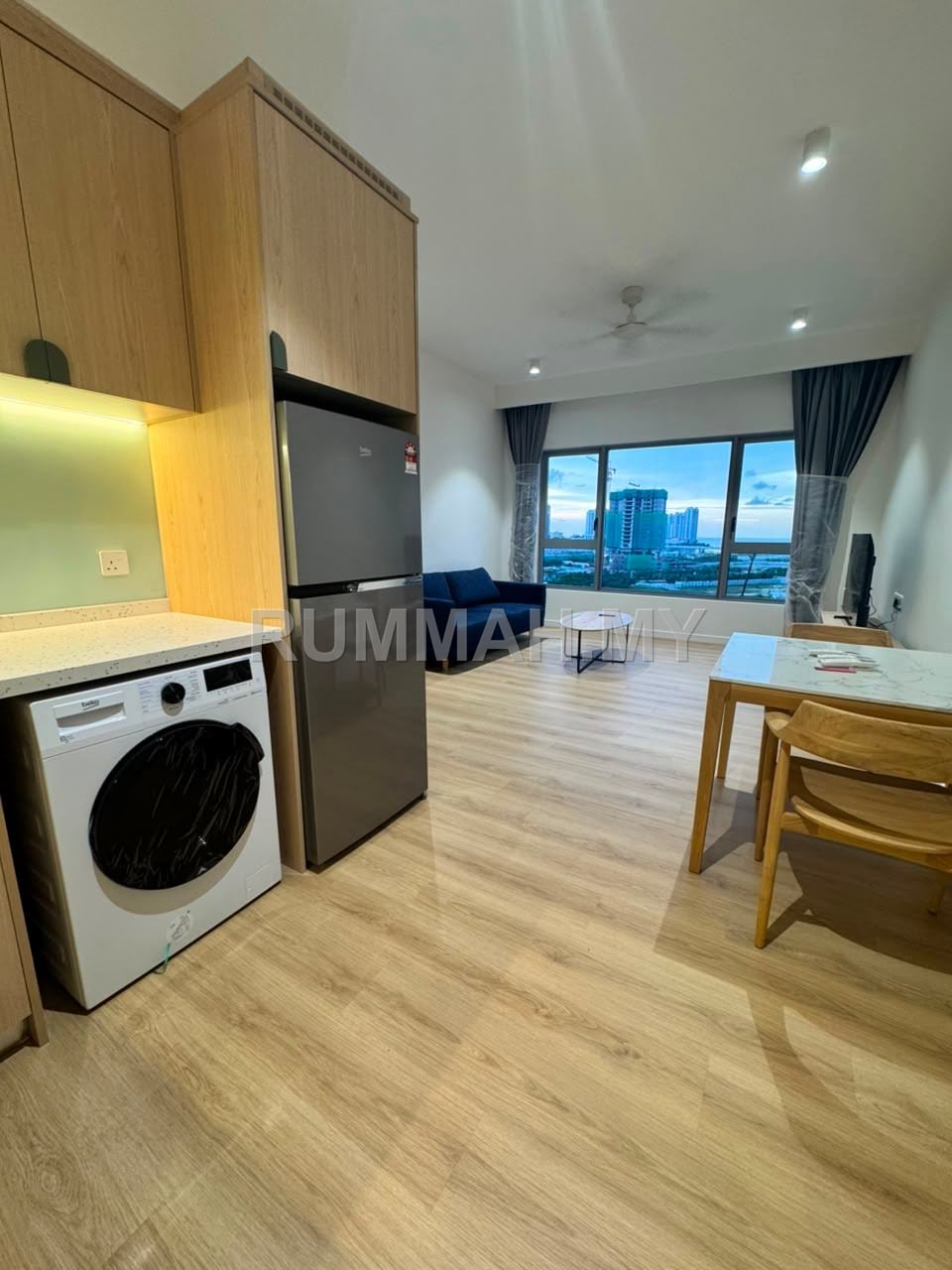 1-bedroom condo in Tanjung Tokong, Penang for rent - [1+1bedroom] The Meg Andaman Island, Tanjung Tokong Fully Furnished