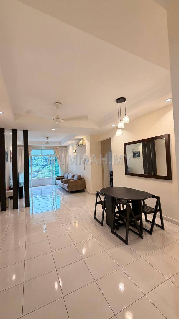 3-bedroom condo in Sungai Ara, Penang for rent - Regency Heights at Sungai Ara | Renovated | Hill side condo 