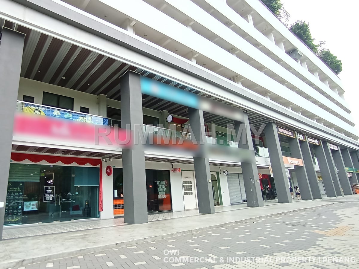 commercial in Tasek Gelugor, Penang for rent - Ground Floor Shop Lot for Rent at The Zen | Main Road Frontage