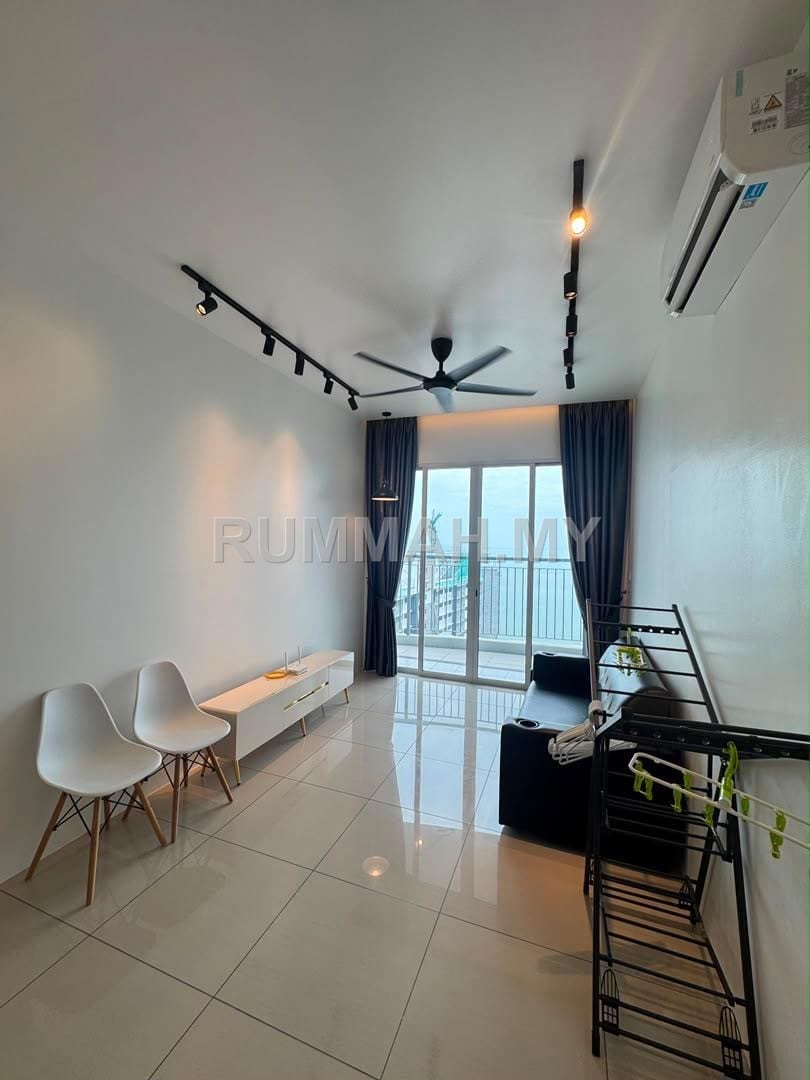 3-bedroom condo in Gelugor, Penang for rent - Zen 6, Gelugor | Sea View | Near USM Queensbay 