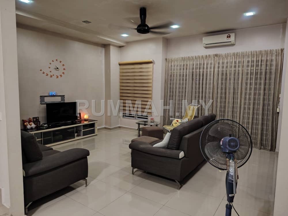 3-bedroom house in Nibong Tebal, Penang for sale - 2 Storey Semi-D House for Sale @ Residensi Merbuk, Nibong Tebal 