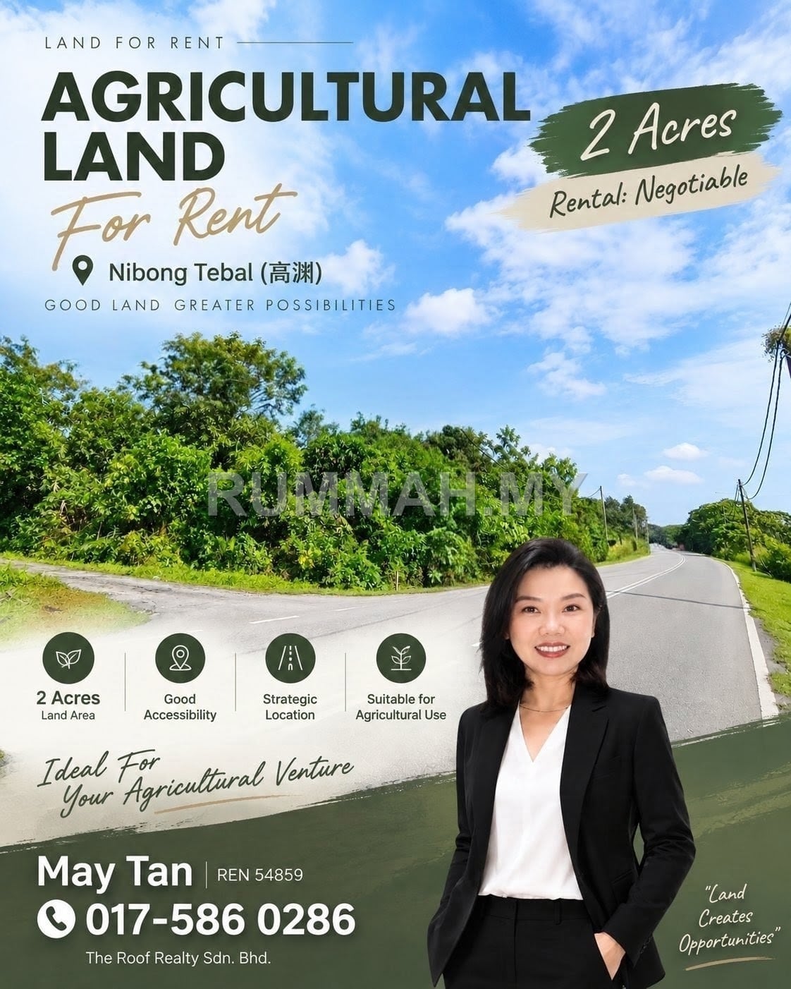 land in Nibong Tebal, Penang for rent - Agricultural for Rent @ Nibong Tebal, Nibong Tebal | Freehold
