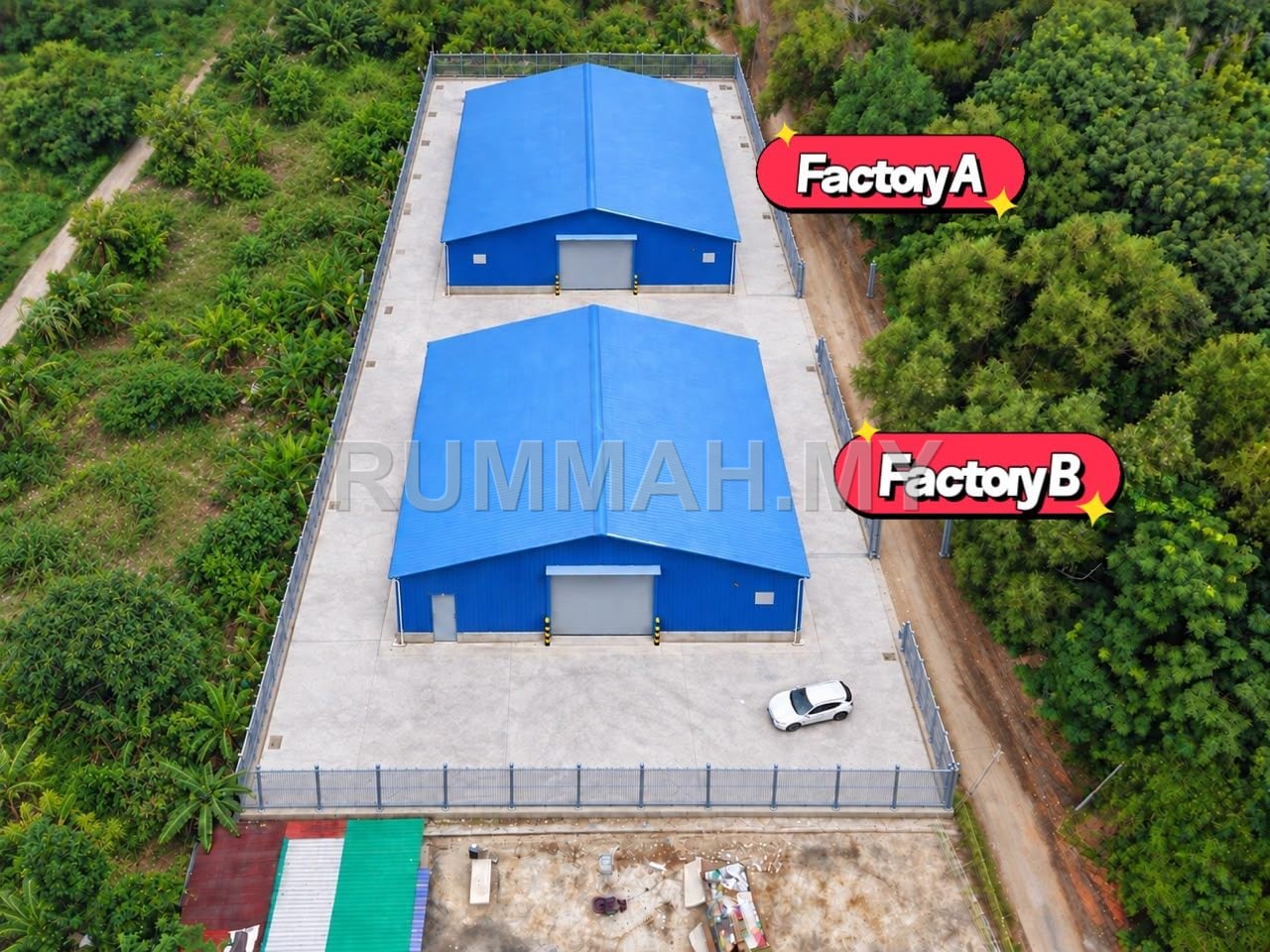 industrial in Bukit Mertajam, Penang for rent - Warehouse for Rent @ Bukit Mertajam, Penang | 27 Ft Ceiling