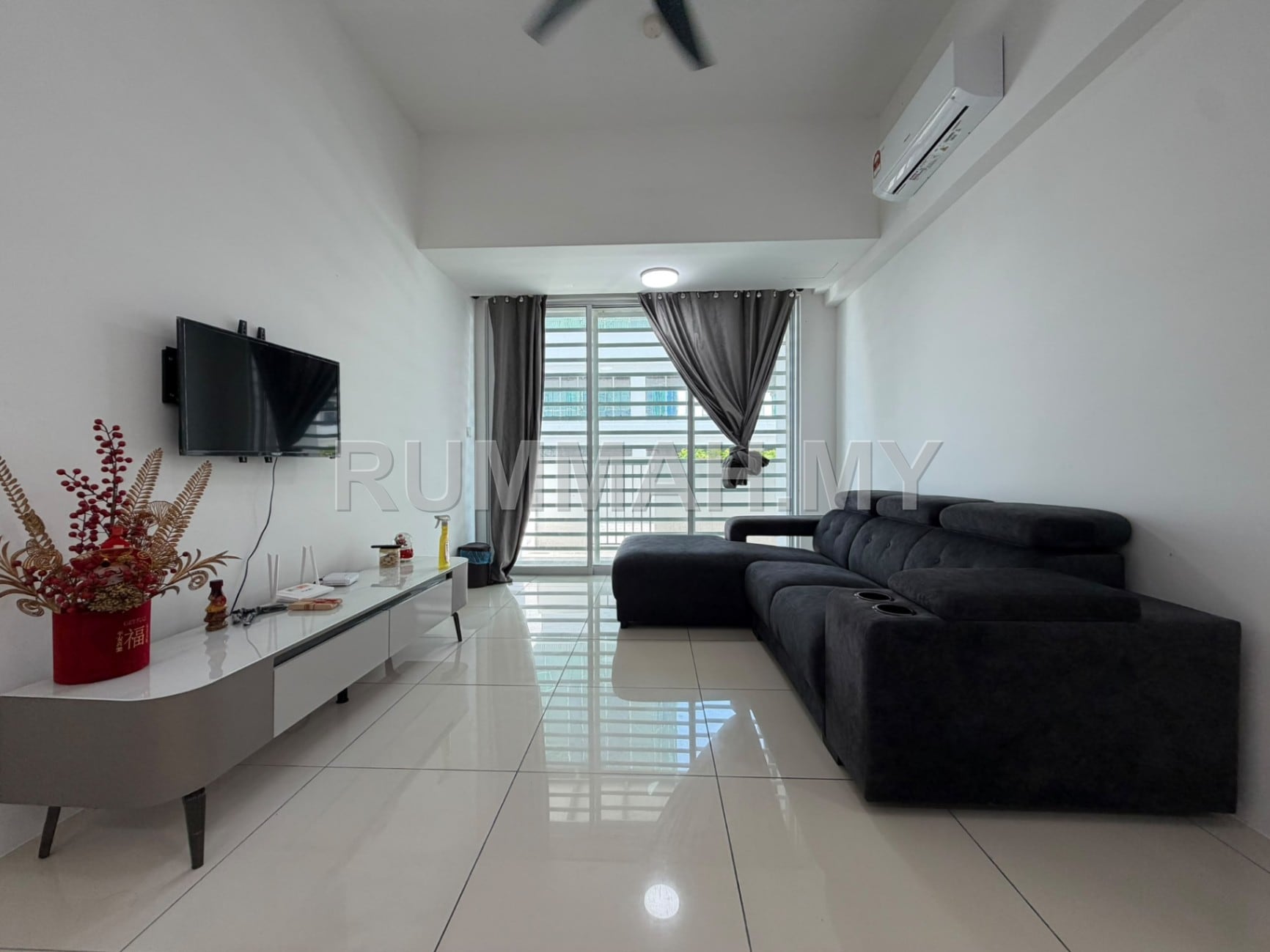3-bedroom condo in Simpang Ampat, Penang for sale -  Palm Garden Condominium Simpang Ampat Rare Garden Unit 2+1 Bedroom Fully Furnished For Sale RM365K 槟城新邦安拔 Palm Garden 稀有花园单位 2+1房全配公寓出售 RM36.5万