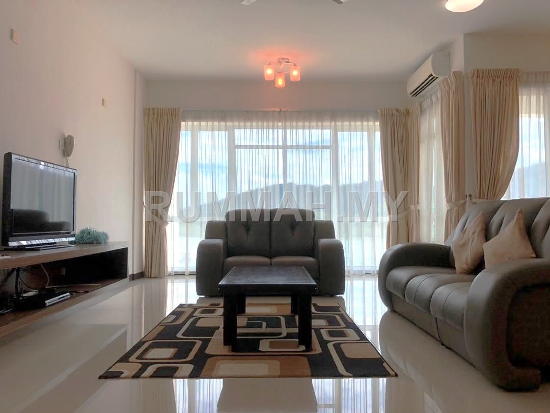 4-bedroom condo in Bayan Lepas, Penang for sale - Baystar Condo Spacious Design Renovated Nearby Queenbay Bayan Lepas