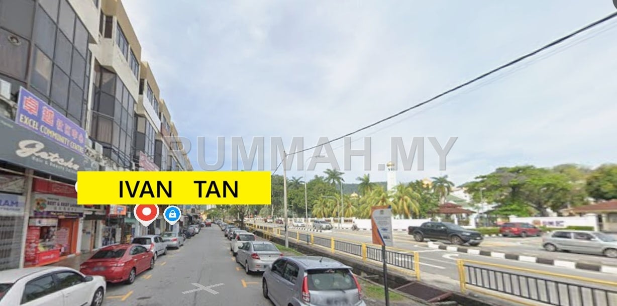 commercial in Sungai Dua Island, Penang for rent - 1st Floor Shop | Opp USM Sungai Dua University【Face Main Road】1100sf