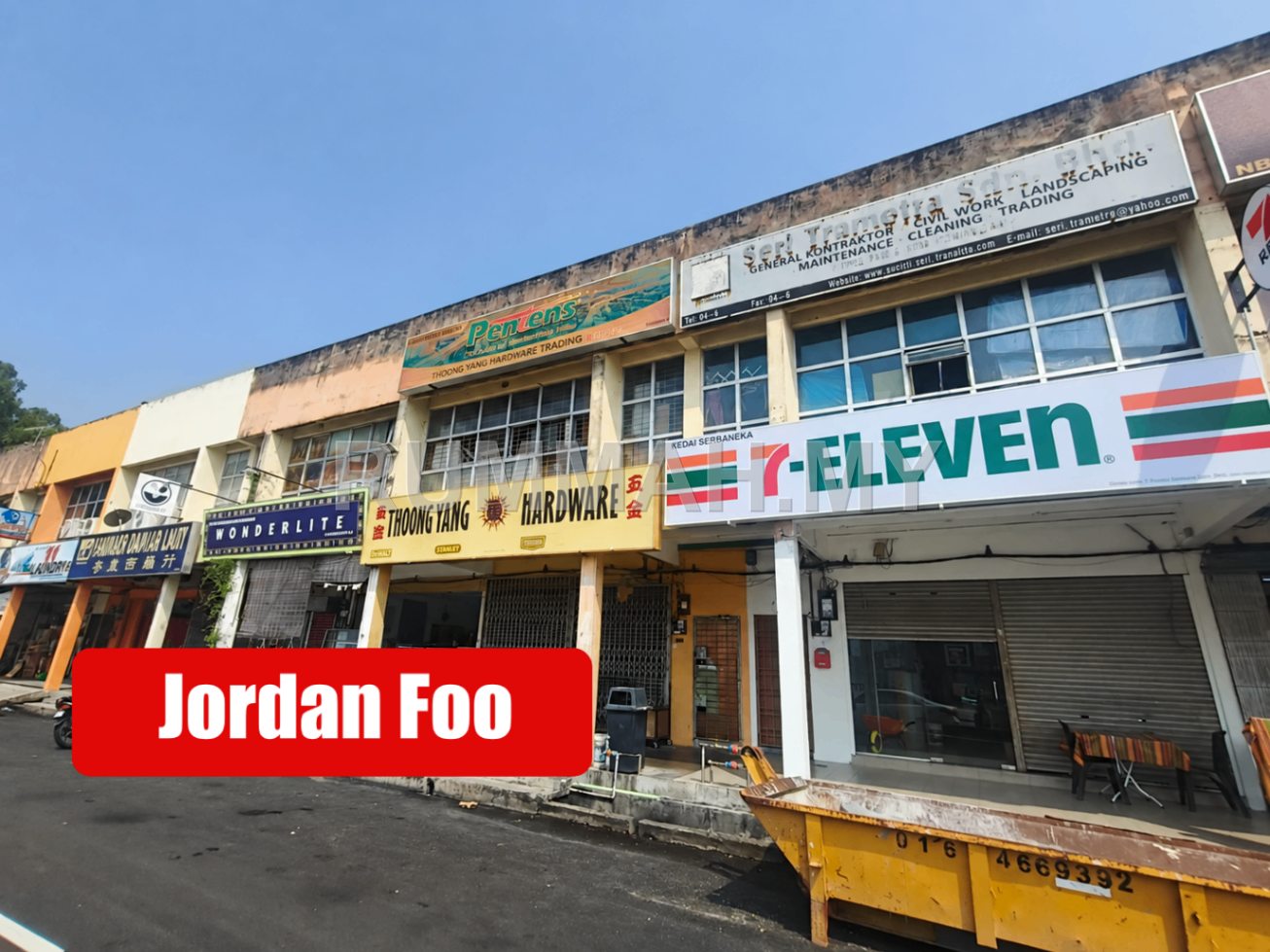commercial in Batu Maung, Penang for sale - 2-Storey Commercial Unit for Sale @ Jalan Permatang Damar Laut, Batu Maung | Main Road Front