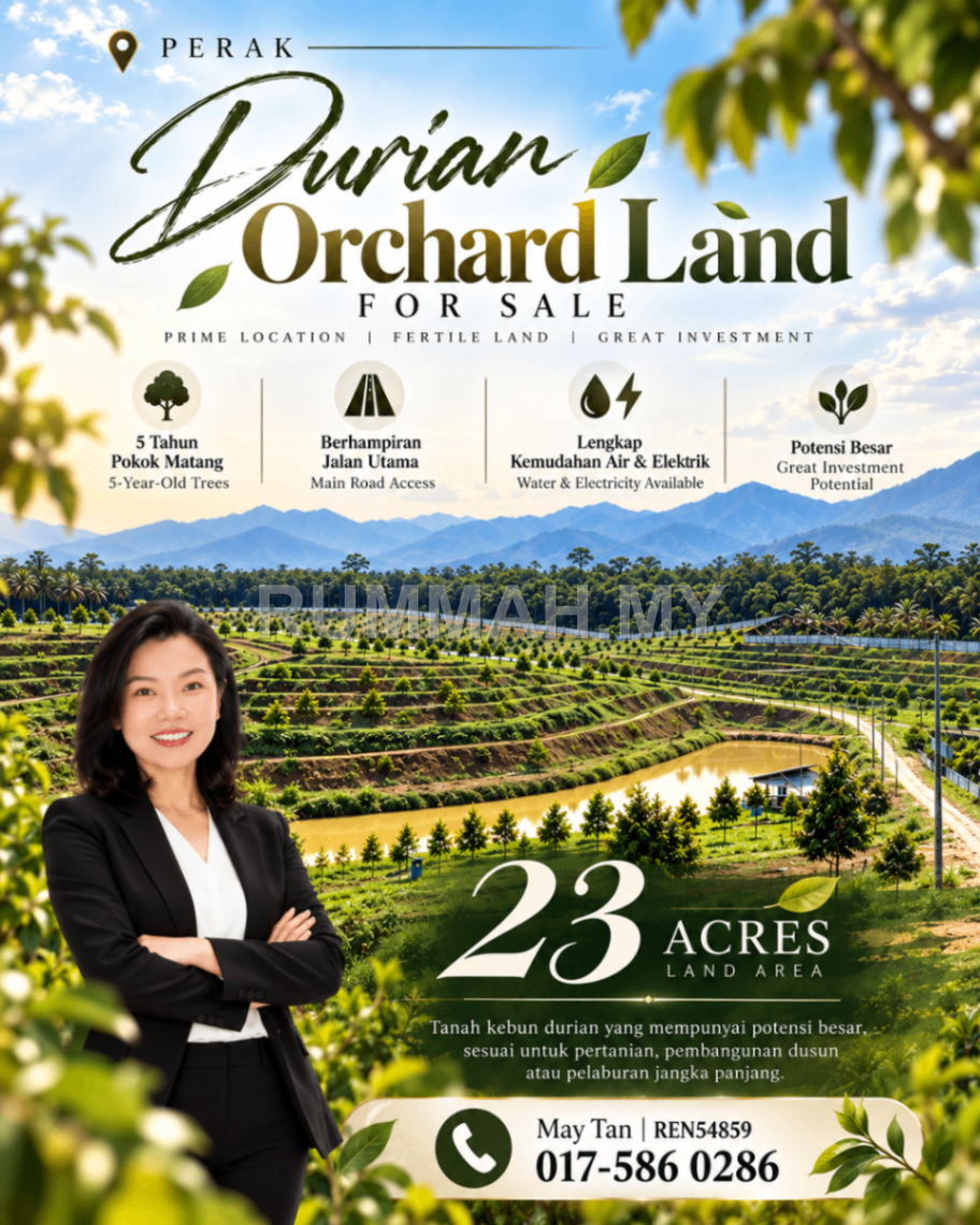 land in Perak, Perak for sale - Orchard Land for Sale @ Perak, Perak | Freehold