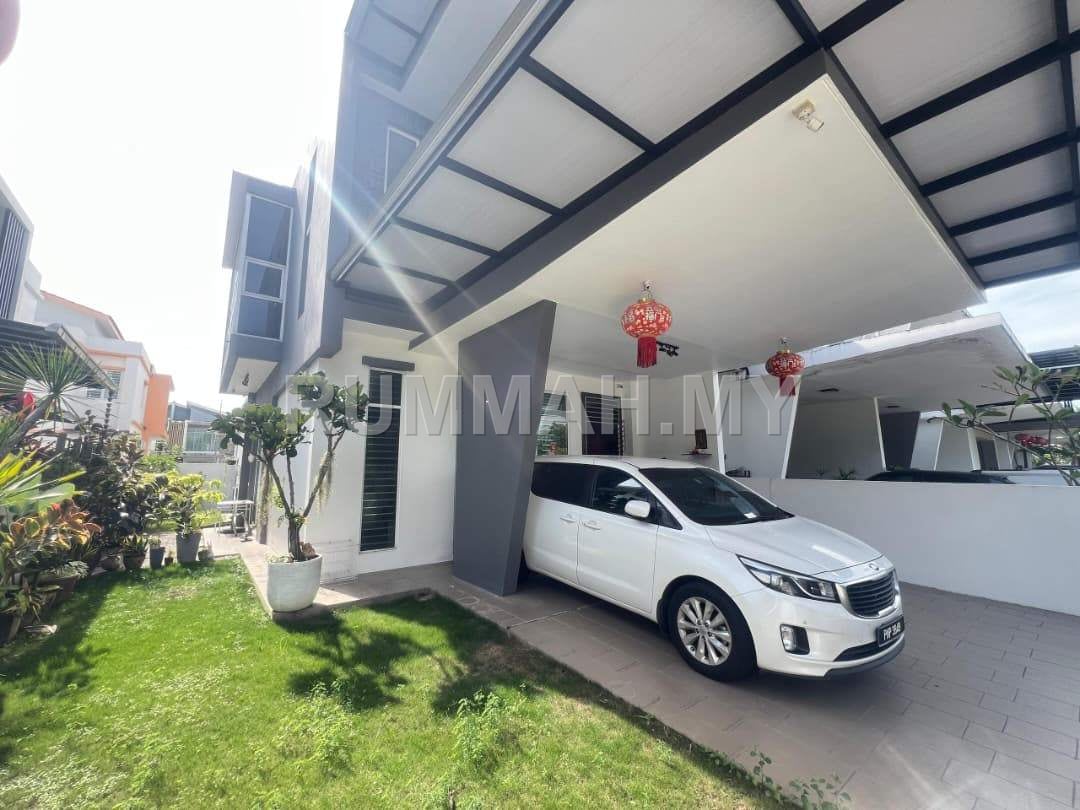 4-bedroom house in Bukit Mertajam, Penang for sale - Jasa Intan Super Link Corner Renovated 