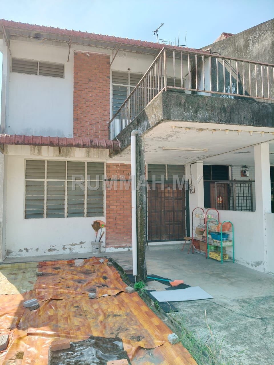 4-bedroom house in Bukit Mertajam, Penang for sale - Bm 2sty End Lot Basic unit Full Loan 