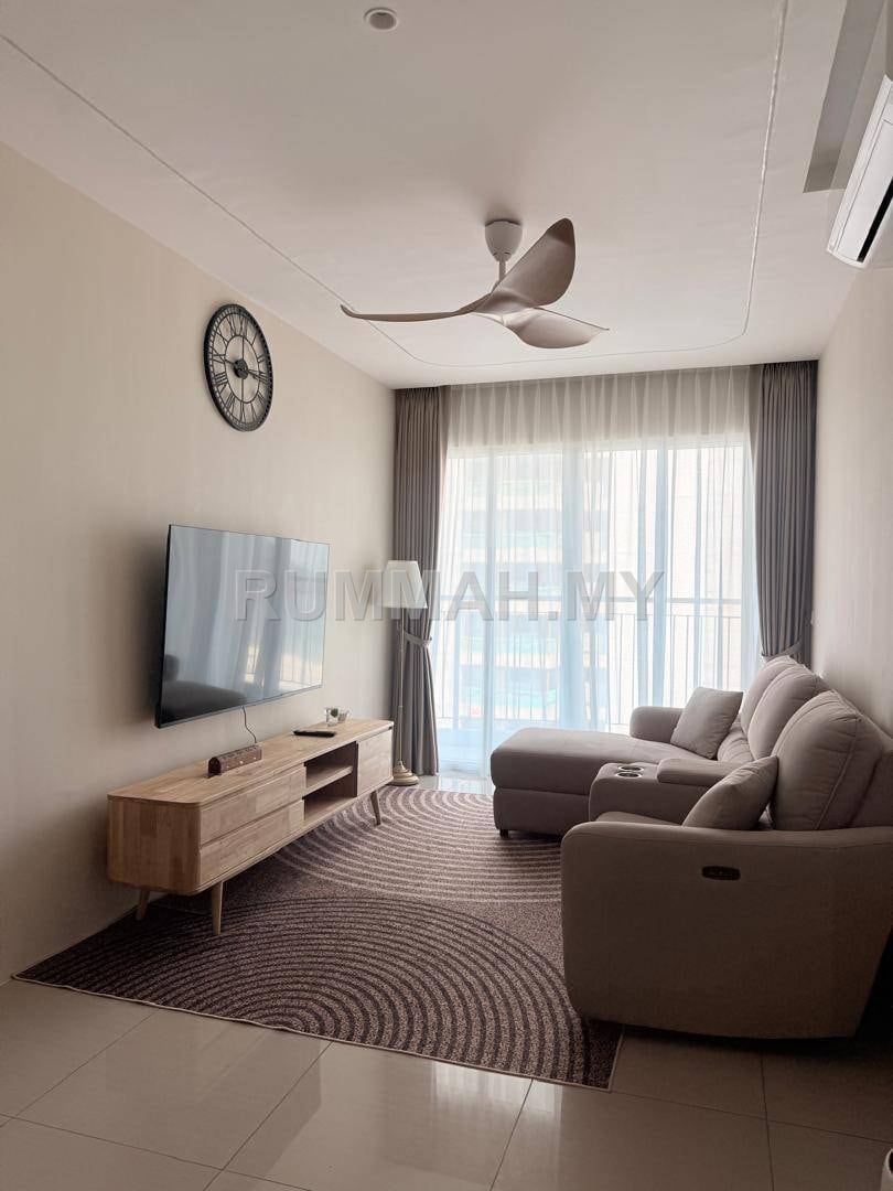 3-bedroom condo in Gelugor, Penang for rent - Zen 6, Gelugor | RENOVATED | Near USM The Light City Queensbay 