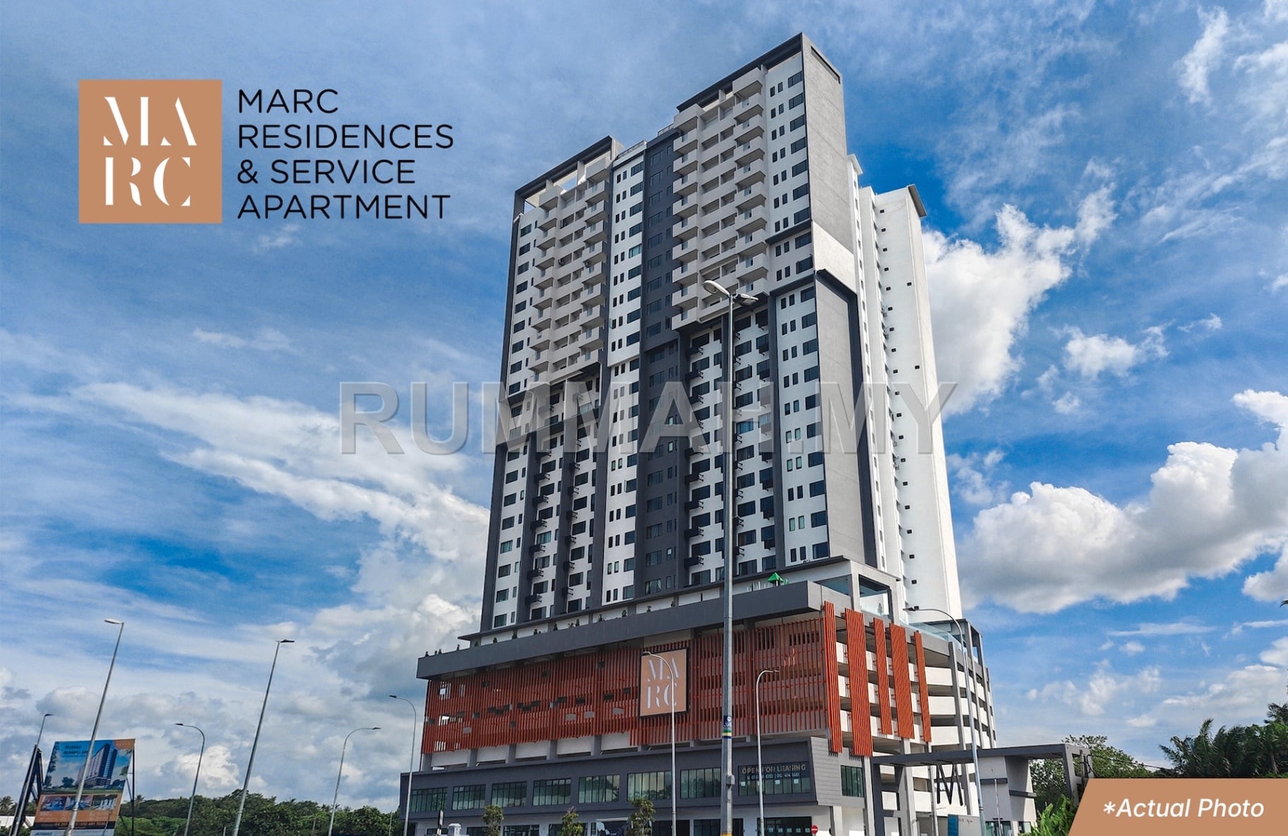 1-bedroom condo in Bukit Mertajam, Penang for rent - For Rent : Marc Residence at Jalan Song Ban Kheng, Bukit Mertajam