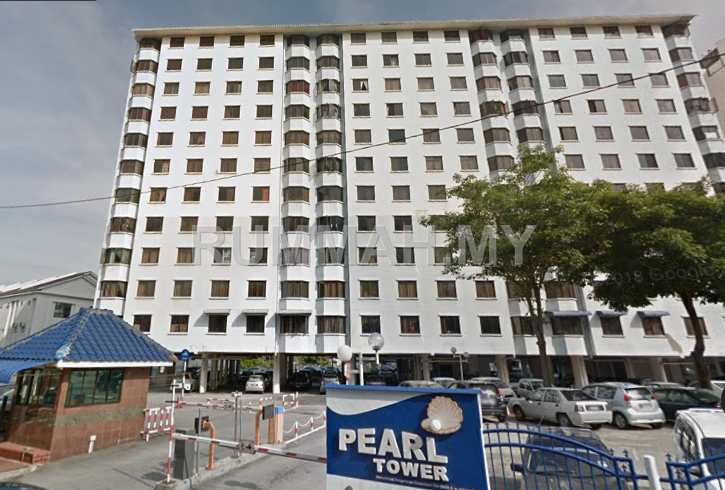 3-bedroom condo in Butterworth, Penang for rent - Pearl Tower (Ria Apartment Block A), Butterworth
