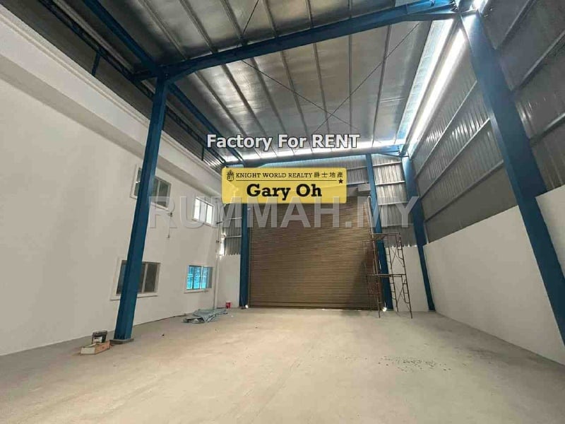 commercial in Bukit Minyak, Penang for rent - Factory for Rent @ Bukit Minyak, Penang | High Ceilings