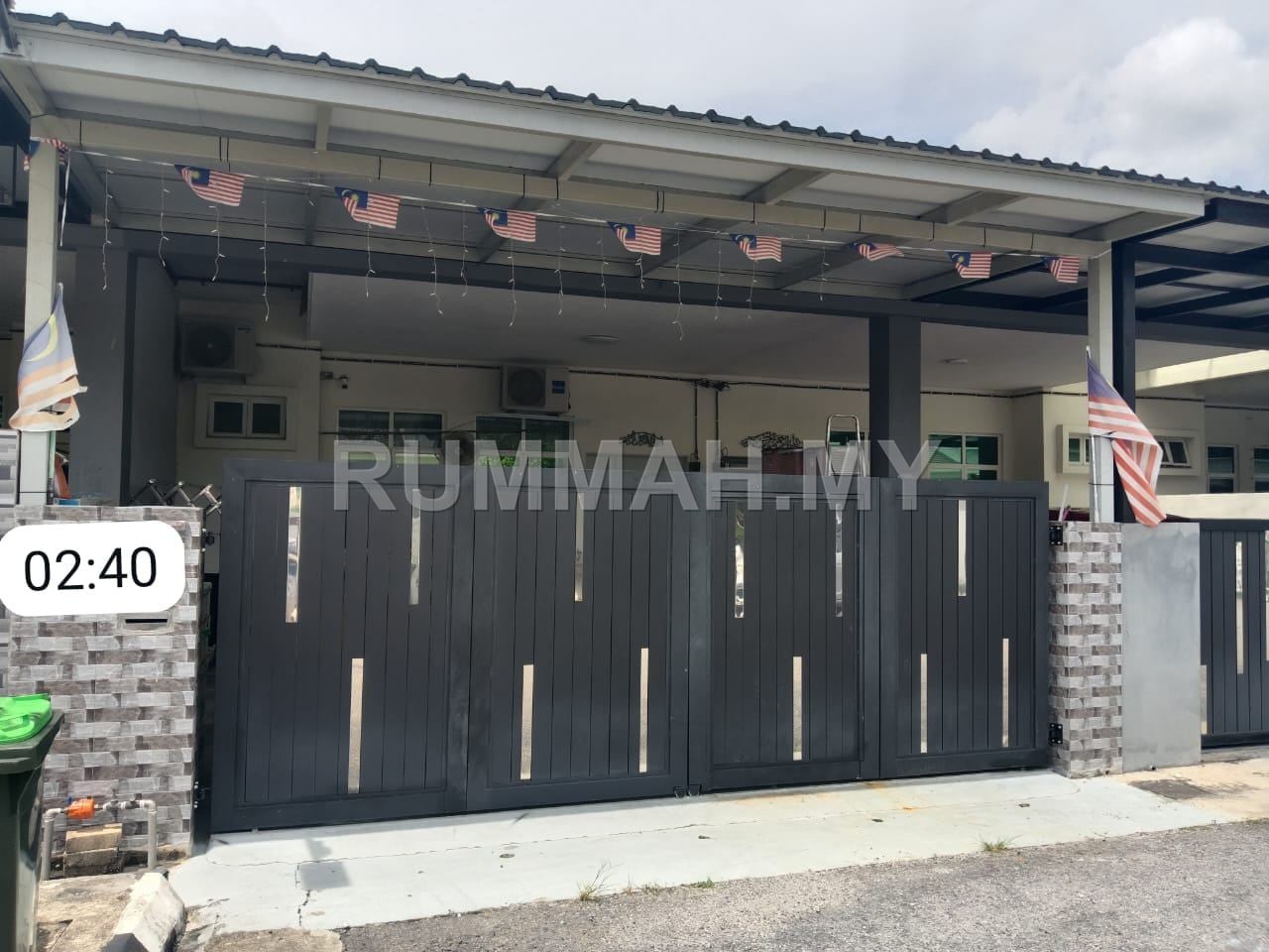 3-bedroom house in Lunas, Kedah for sale - [Renovated] Single Storey Terrace, Bandar Permata, Lunas