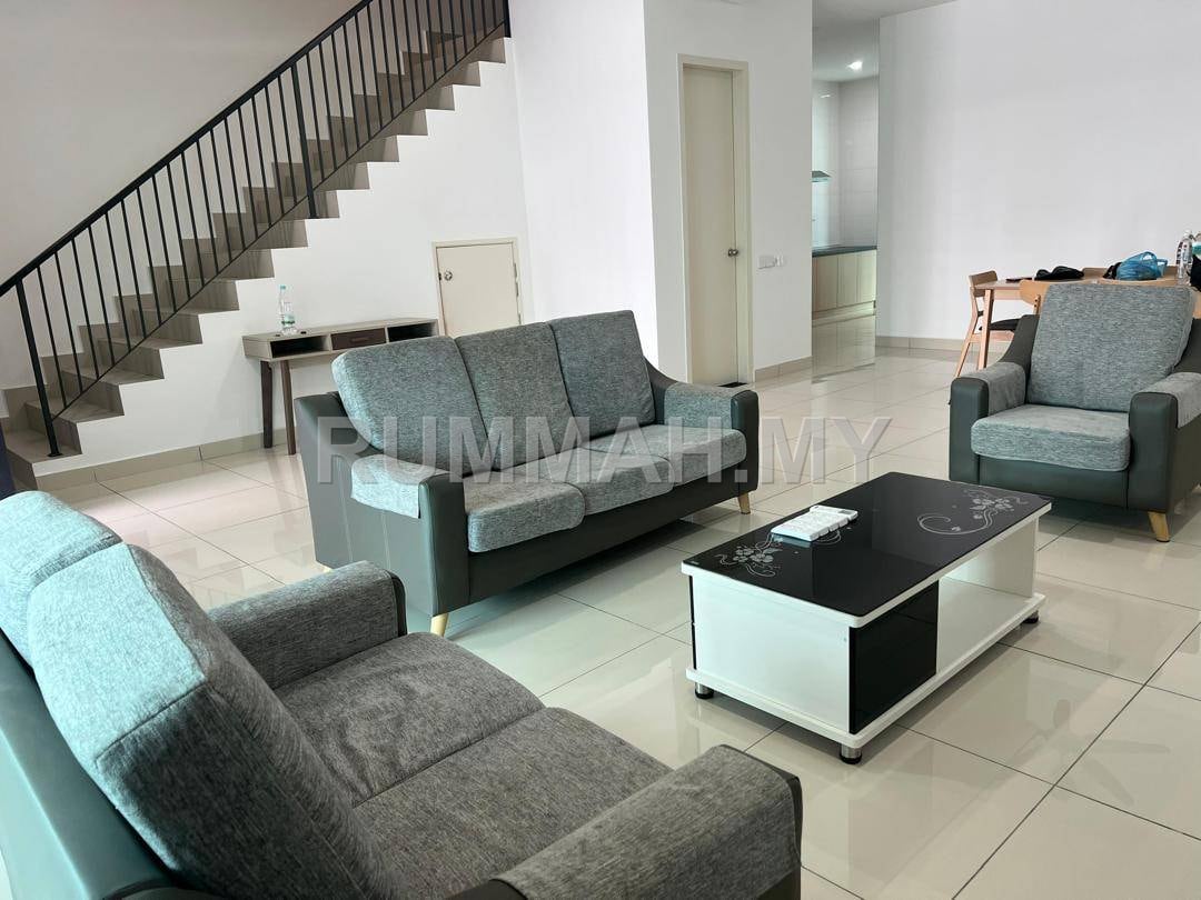 4-bedroom house in Bandar Cassia, Penang for rent - Eco Horizon Ashton @ Batu Kawan Fully Furnished For Rent