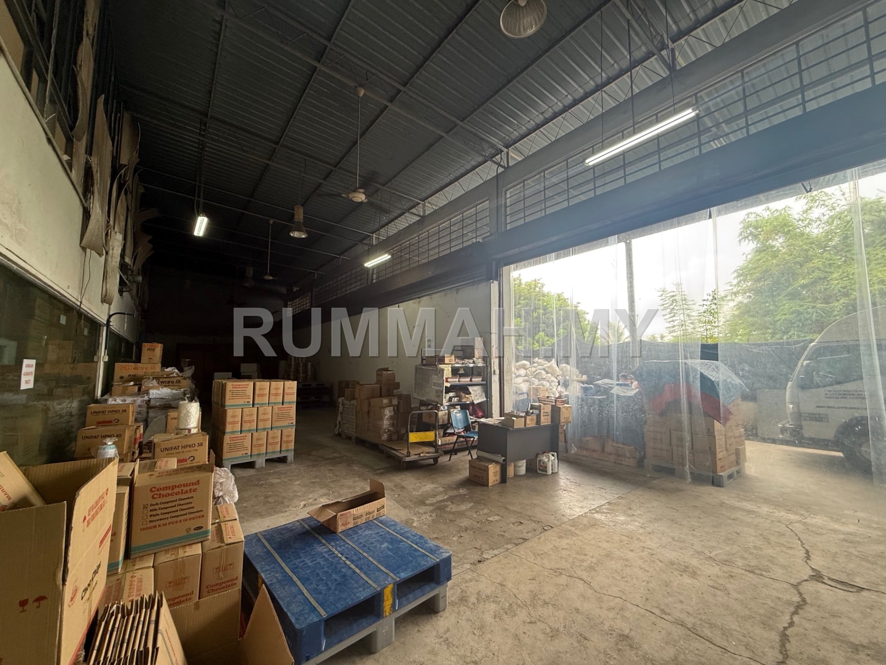 4-bedroom industrial in Sungai Bakap, Penang for rent - Jawi 2-Storey Warehouse 19200sf Facing Main Road Sungai Bakap