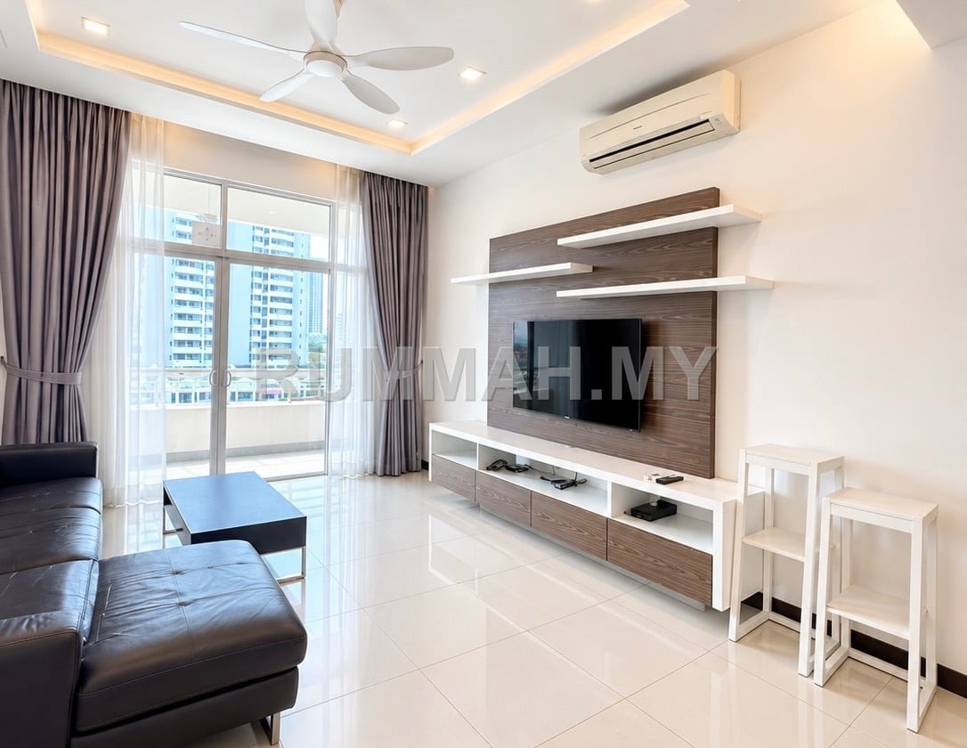 5-bedroom condo in Tanjung Tokong, Penang for sale - Fettes Residence Tanjung Tokong Fully Furnished 5+1 Bedrooms For Rent