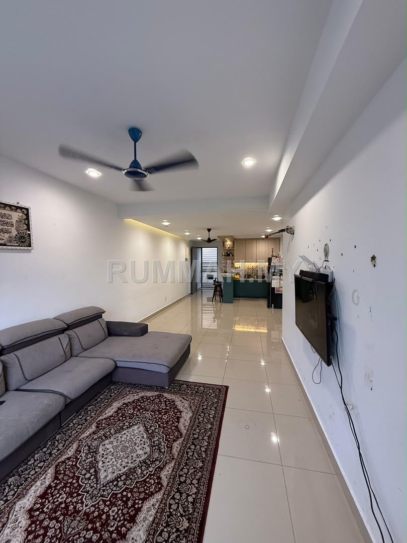 3-bedroom condo in Bayan Lepas, Penang for sale - Ramah pavilion, Teluk Kumbar | Corner Unit| High Floor| 3Cp
